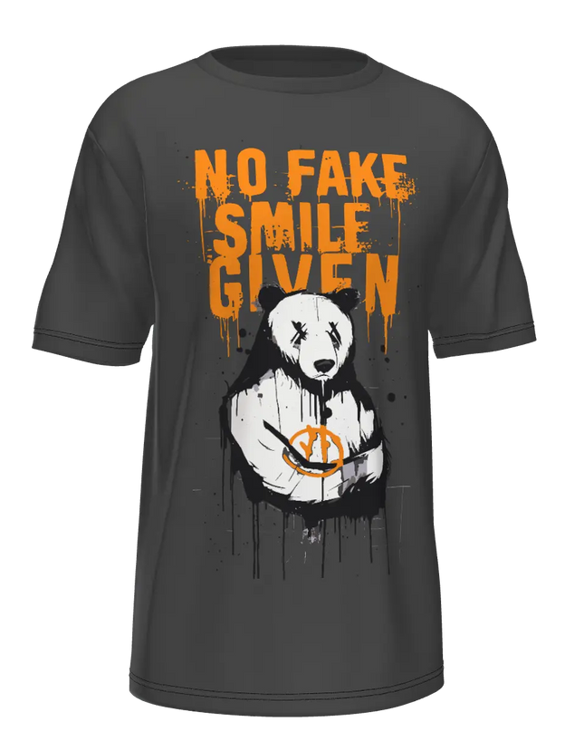 Camiseta ``No fake smile given`` Sublimatumundo24 Camiseta ``No fake smile given``