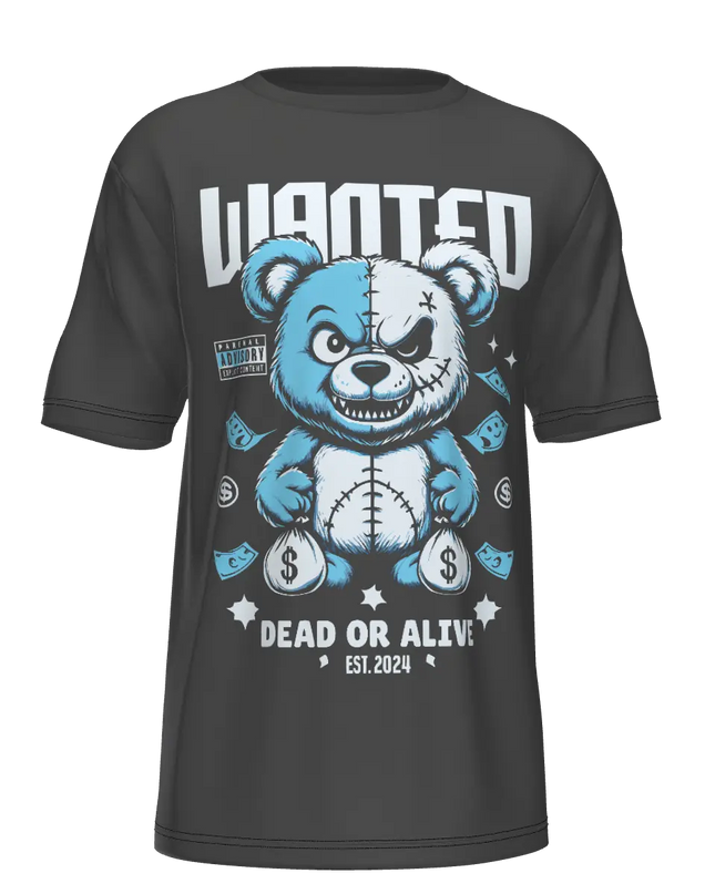 Camiseta '' Wanted dead or alive '' Sublimatumundo24 Camiseta '' Wanted dead or alive ''