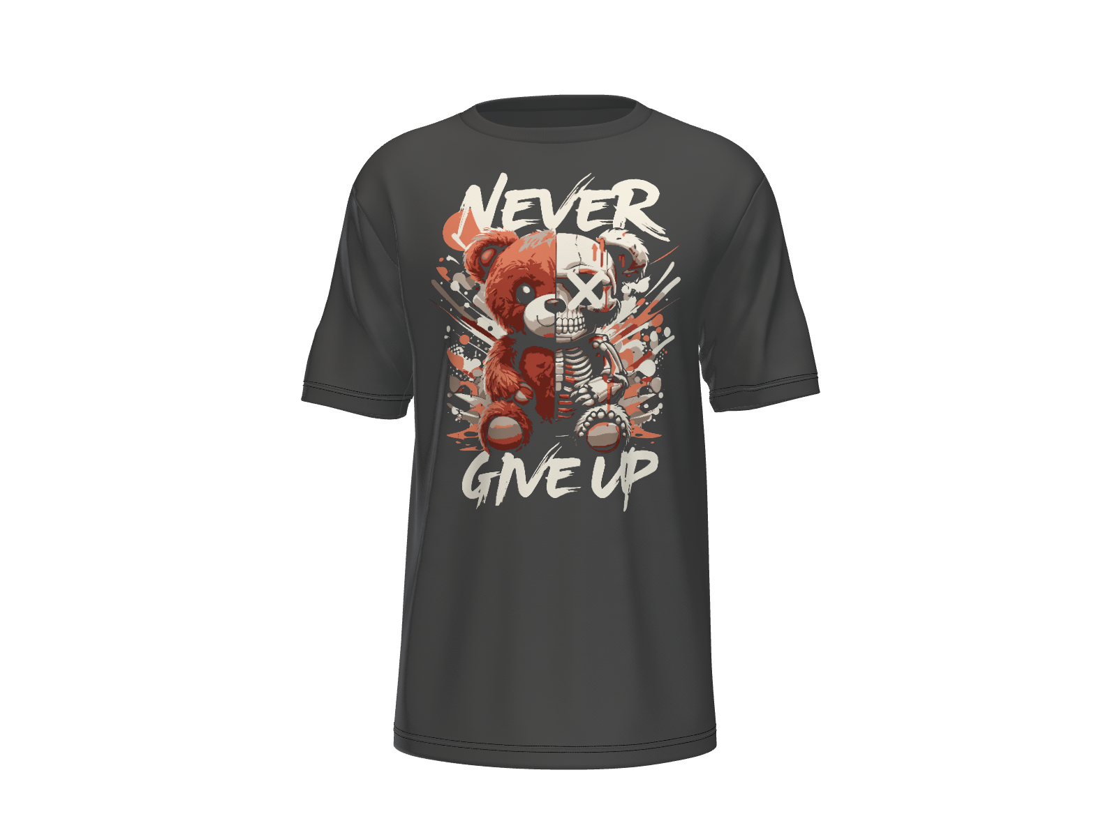 Camiseta "Never give up" Sublimatumundo24 Camiseta "Never give up"