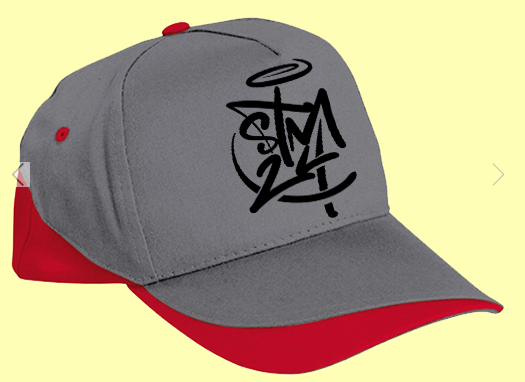Gorra STM24 Gris/ Rojo Sublimatumundo24 Gorra STM24 Gris/ Rojo