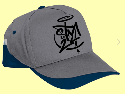 Gorra STM24 azul/gris Sublimatumundo24 Gorra STM24 azul/gris