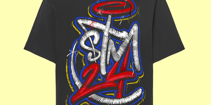 Camiseta oversize STM24 Logo efecto bordado Sublimatumundo24 Camiseta oversize STM24 Logo efecto bordado
