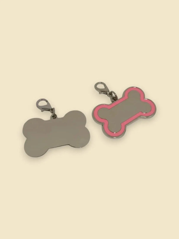 Chapas para mascotas forma hueso Sublimatumundo24 Chapas para mascotas forma hueso
