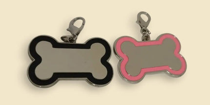 Chapas para mascotas forma hueso Sublimatumundo24 Chapas para mascotas forma hueso