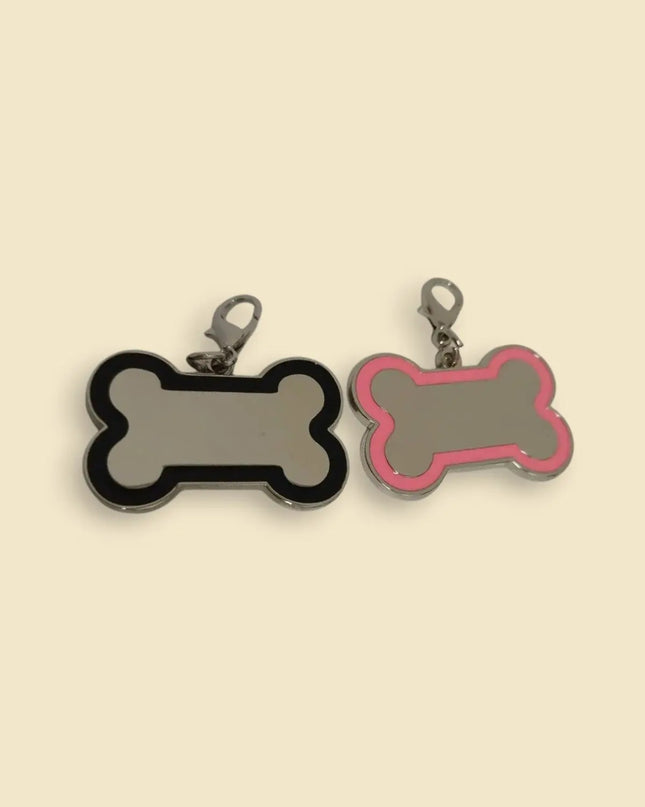 Chapas para mascotas forma hueso Sublimatumundo24 Chapas para mascotas forma hueso