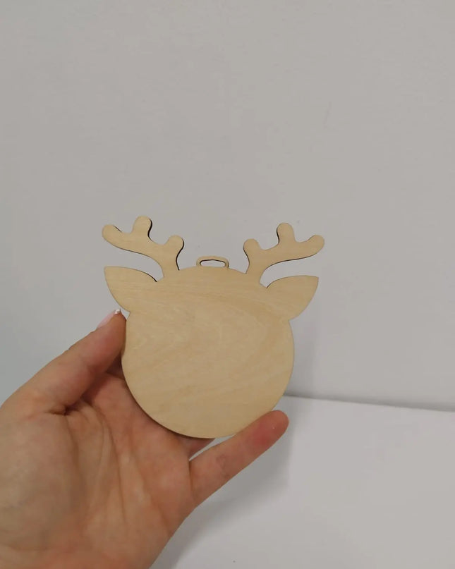 Colgantes de Navidad Clásicos - Decoraciones Rústicas Personalizables - Sublimatumundo24