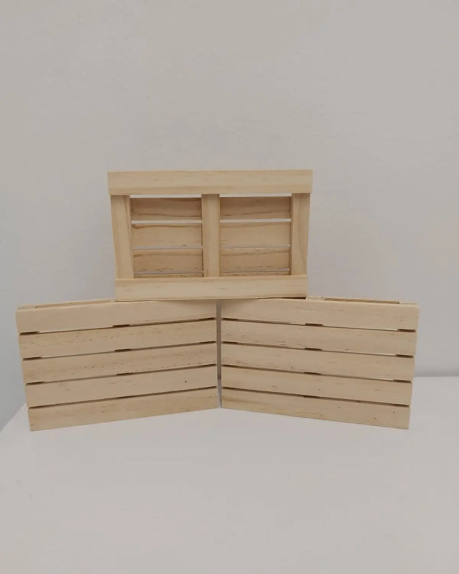 Marca sitios Mini pallet de madera Sublimatumundo24