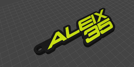 Llavero oficial ALEIX35 Sublimatumundo24 Llavero oficial ALEIX35