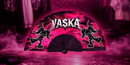ABANICO VASKA PINK EDITION Sublimatumundo24 ABANICO VASKA PINK EDITION