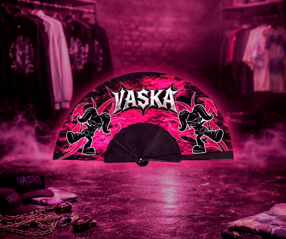 ABANICO VASKA PINK EDITION Sublimatumundo24 ABANICO VASKA PINK EDITION