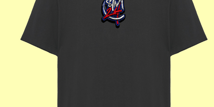 Camiseta oversize STM24 Logo efecto bordado Sublimatumundo24 Camiseta oversize STM24 Logo efecto bordado