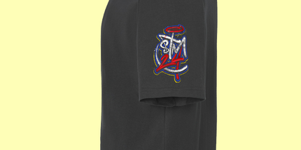 Camiseta oversize STM24 Logo efecto bordado Sublimatumundo24 Camiseta oversize STM24 Logo efecto bordado