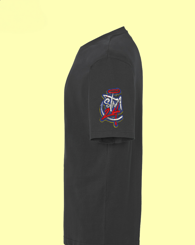 Camiseta oversize STM24 Logo efecto bordado Sublimatumundo24 Camiseta oversize STM24 Logo efecto bordado