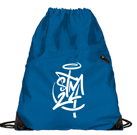 Mochila de cuerdas con bolsillo STM24 Sublimatumundo24 Mochila de cuerdas con bolsillo STM24