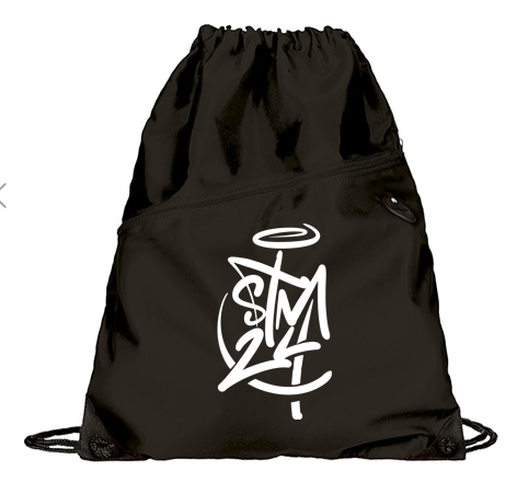 Mochila de cuerdas con bolsillo STM24 Sublimatumundo24 Mochila de cuerdas con bolsillo STM24