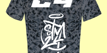Camiseta técnica de manga corta estampada. STM24 Sublimatumundo24 Camiseta técnica de manga corta estampada. STM24
