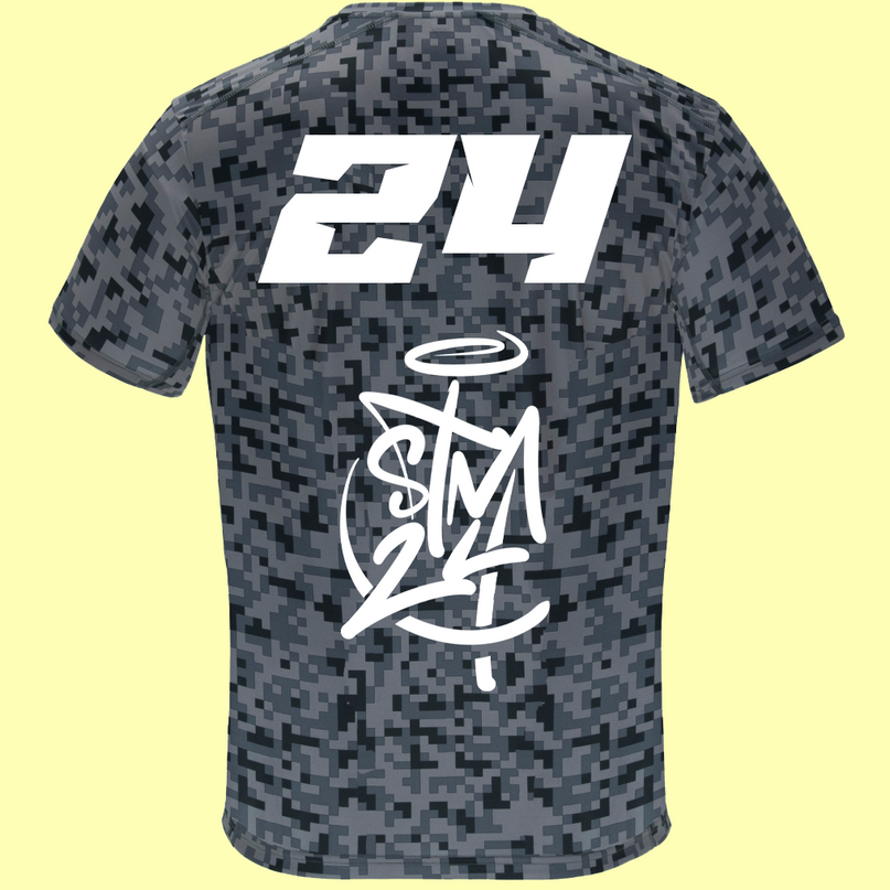 Camiseta técnica de manga corta estampada. STM24 Sublimatumundo24 Camiseta técnica de manga corta estampada. STM24