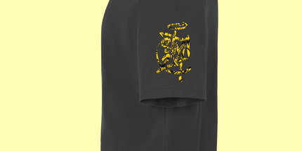 Camiseta Oversize STM24 Yellou/black Sublimatumundo24 Camiseta Oversize STM24 Yellou/black
