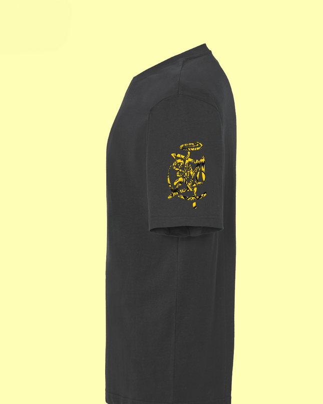 Camiseta Oversize STM24 Yellou/black Sublimatumundo24 Camiseta Oversize STM24 Yellou/black