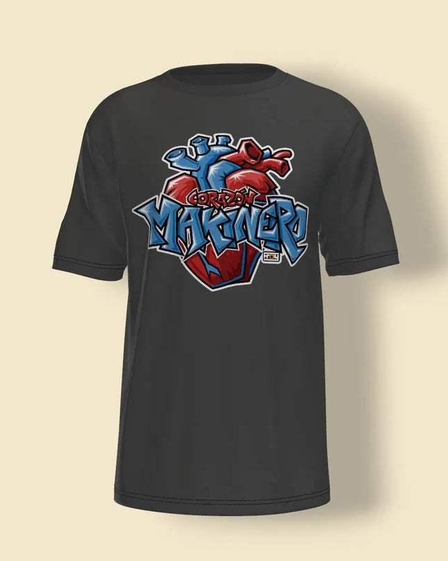 Camiseta corazon makinero logo original Sublimatumundo24 Camiseta corazon makinero logo original