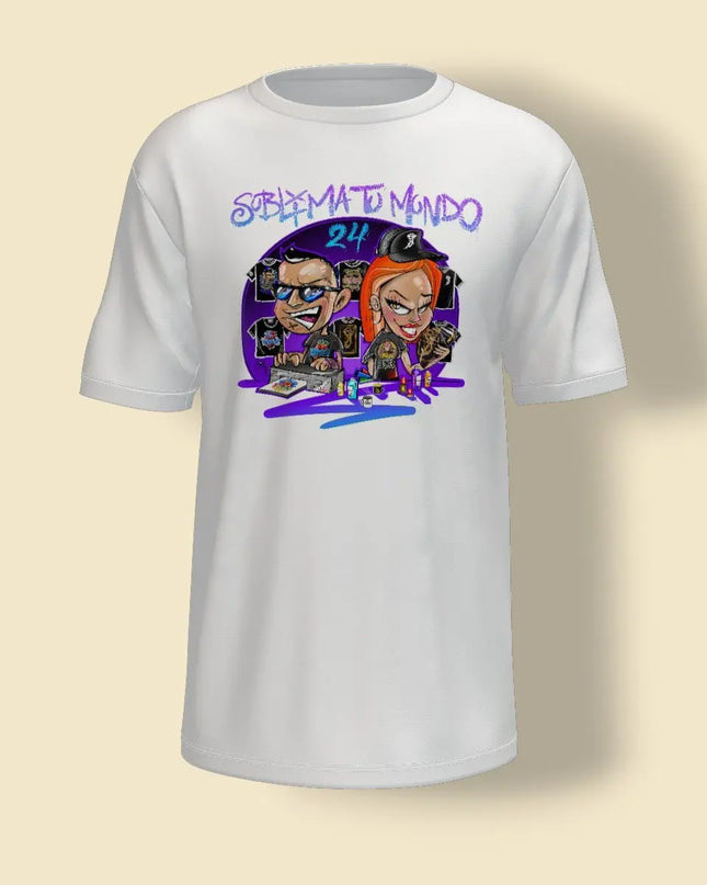 Camiseta sublimatumundo24 dibujo caricatura original Sublimatumundo24 Camiseta sublimatumundo24 dibujo caricatura original