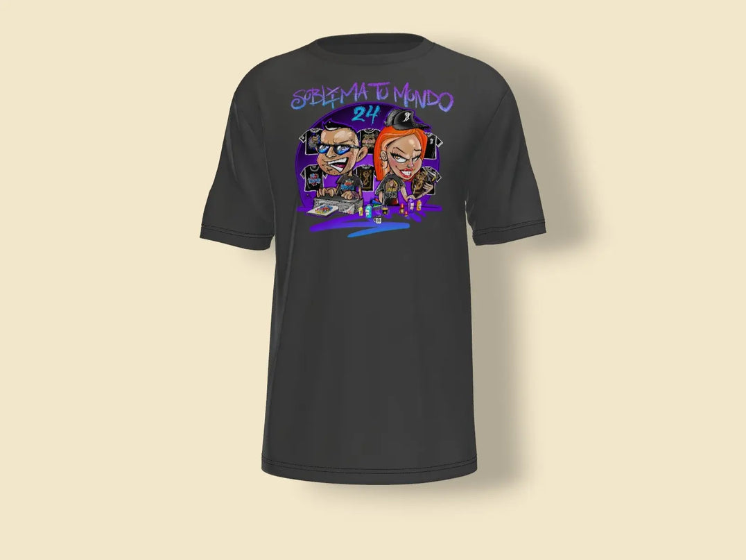 Camiseta sublimatumundo24 dibujo caricatura original Sublimatumundo24 Camiseta sublimatumundo24 dibujo caricatura original