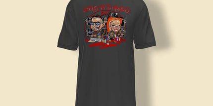 Camiseta sublimatumundo24 logo caricatura rojo Sublimatumundo24 Camiseta sublimatumundo24 logo caricatura rojo