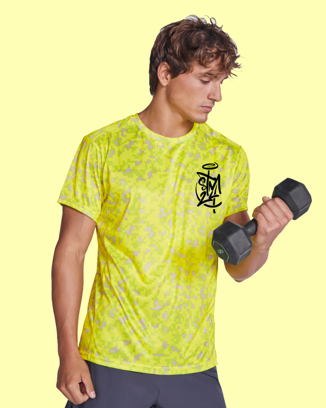 Camiseta técnica de manga corta estampada. STM24 Sublimatumundo24 Camiseta técnica de manga corta estampada. STM24