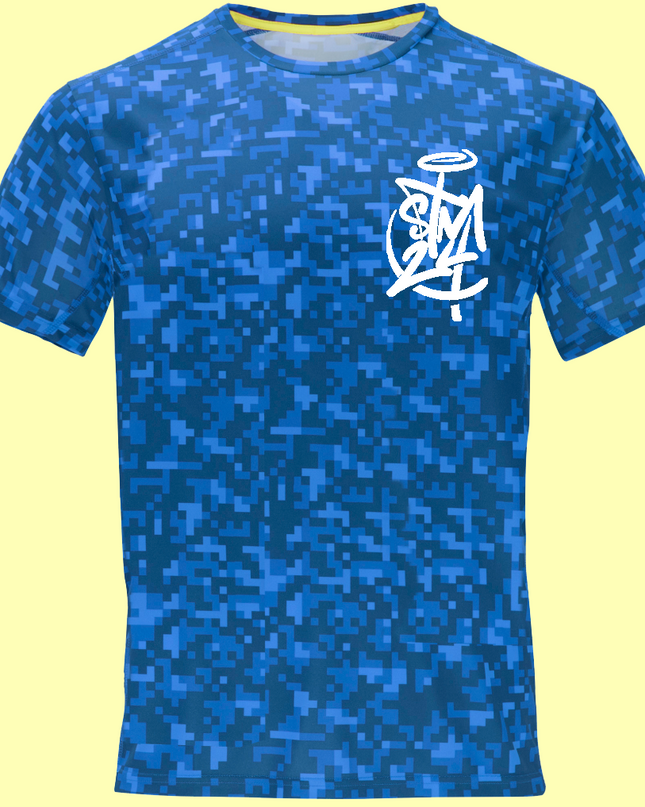 Camiseta técnica de manga corta estampada. STM24 Sublimatumundo24 Camiseta técnica de manga corta estampada. STM24