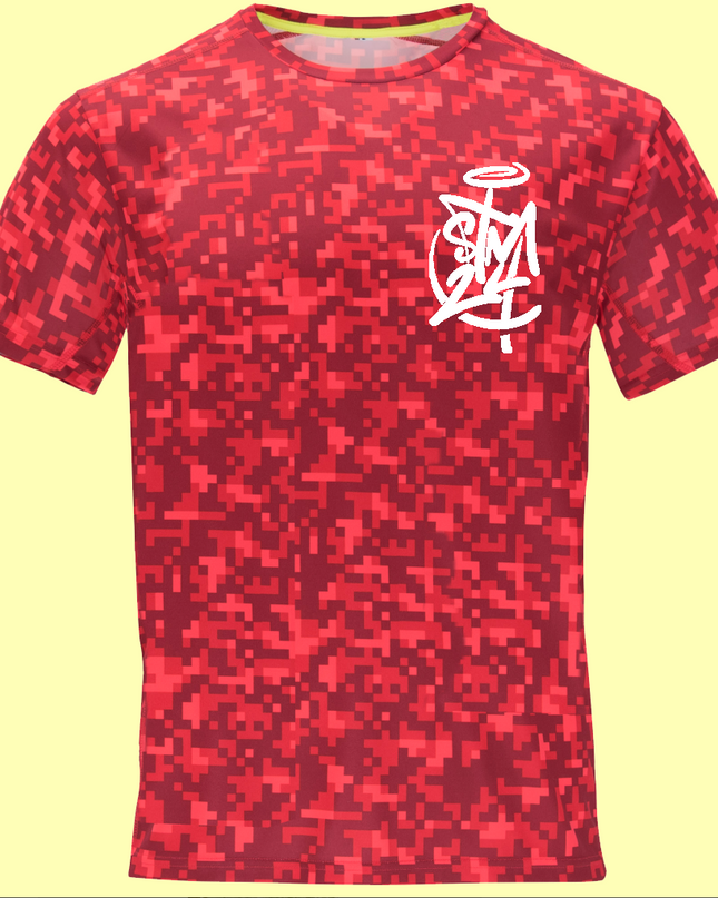 Camiseta técnica de manga corta estampada. STM24 Sublimatumundo24 Camiseta técnica de manga corta estampada. STM24