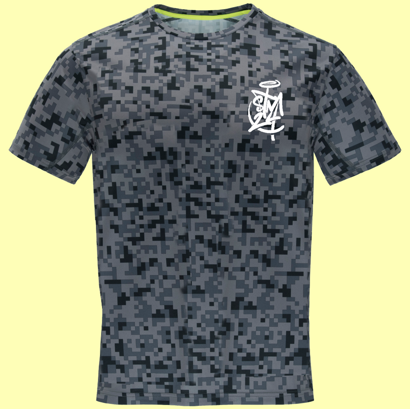 Camiseta técnica de manga corta estampada. STM24 Sublimatumundo24 Camiseta técnica de manga corta estampada. STM24