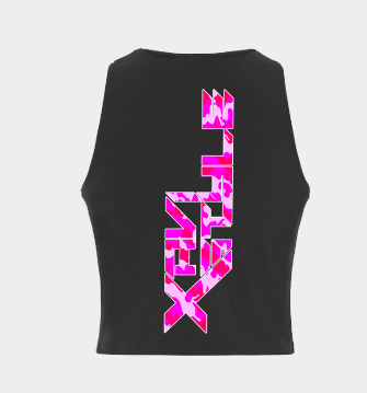 Top Xavistyle version militar rosa Sublimatumundo24 Top Xavistyle version militar rosa