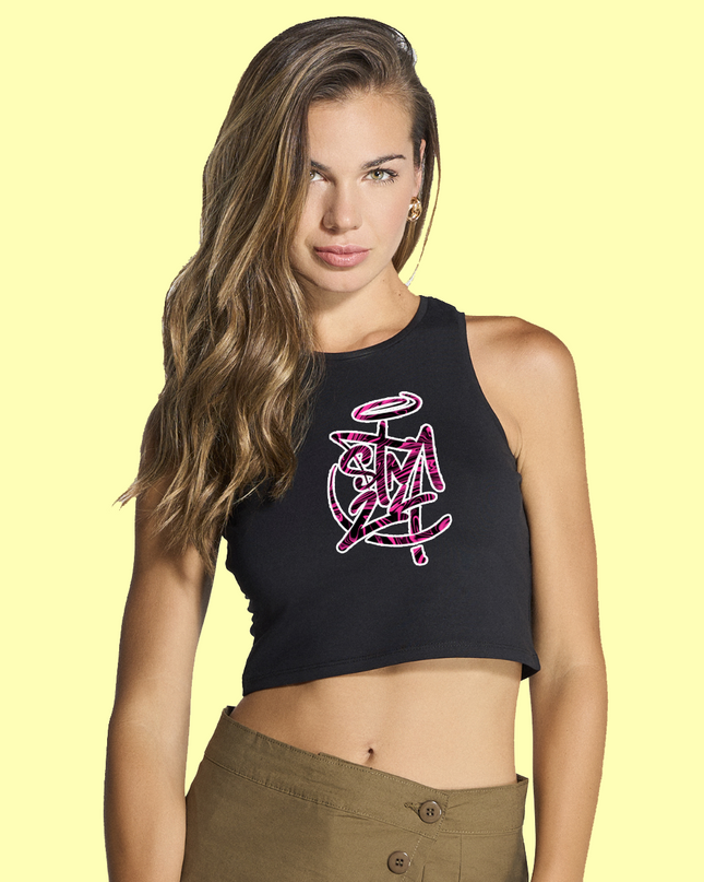 Top corto de mujer STM24 Sublimatumundo24 Top corto de mujer STM24