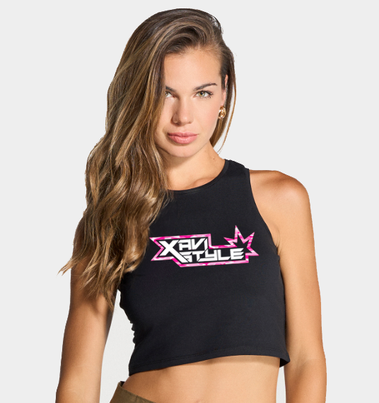 Top Xavistyle version militar rosa Sublimatumundo24 Top Xavistyle version militar rosa