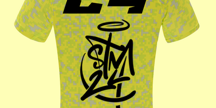 Camiseta técnica de manga corta estampada. STM24 Sublimatumundo24 Camiseta técnica de manga corta estampada. STM24
