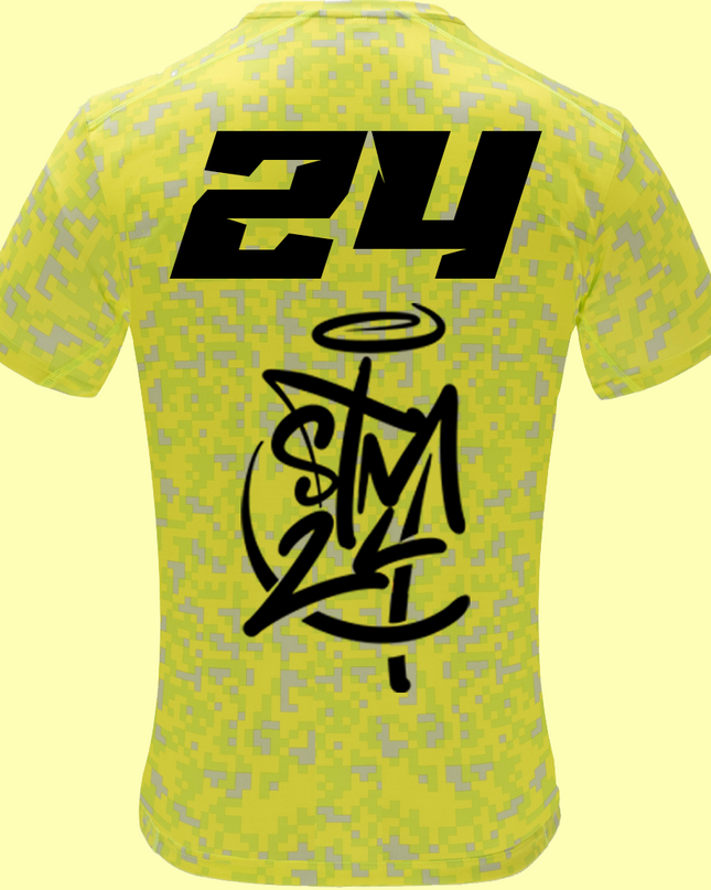 Camiseta técnica de manga corta estampada. STM24 Sublimatumundo24 Camiseta técnica de manga corta estampada. STM24